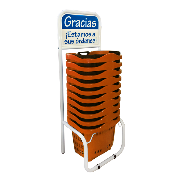 10 Eurocanastillas + Rack Organizador
