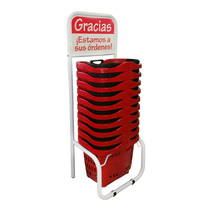 10 Eurocanastillas + Rack Organizador