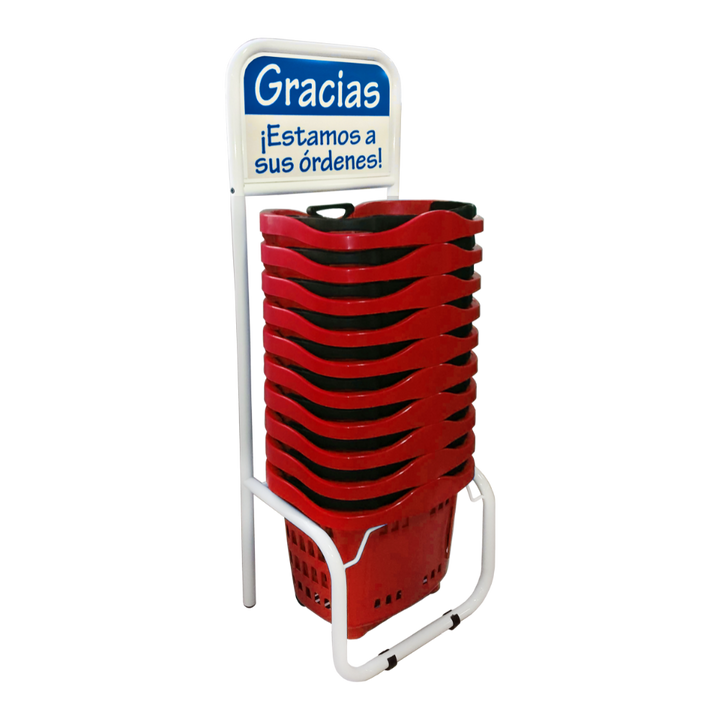 10 Eurocanastillas + Rack Organizador