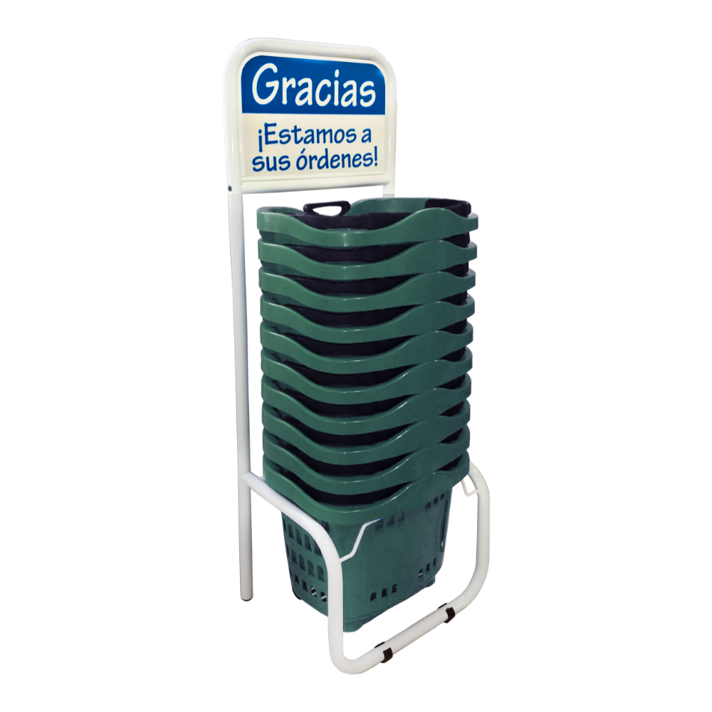 10 Eurocanastillas + Rack Organizador