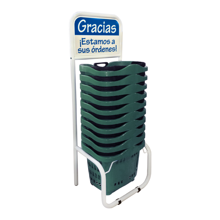 10 Eurocanastillas + Rack Organizador