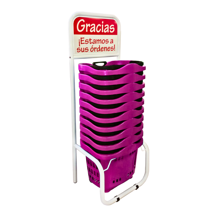 10 Eurocanastillas + Rack Organizador