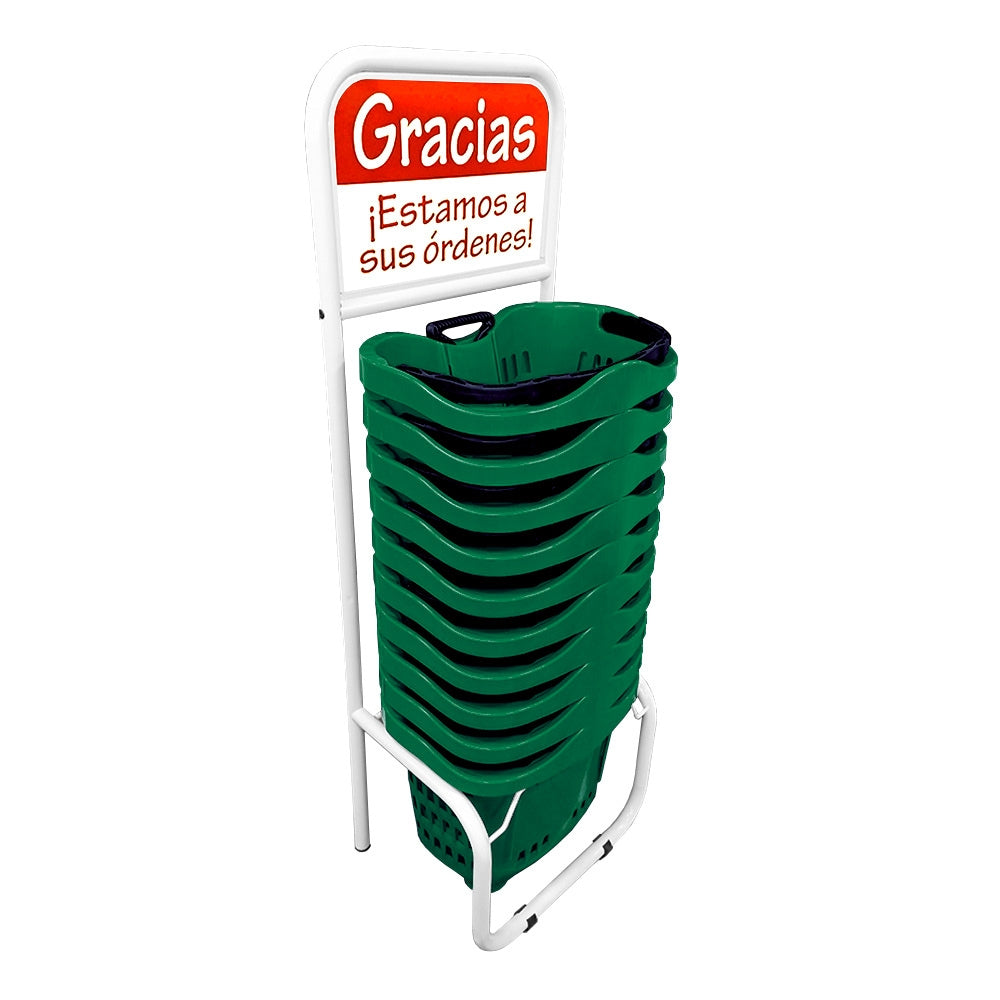 10 Eurocanastillas + Rack Organizador