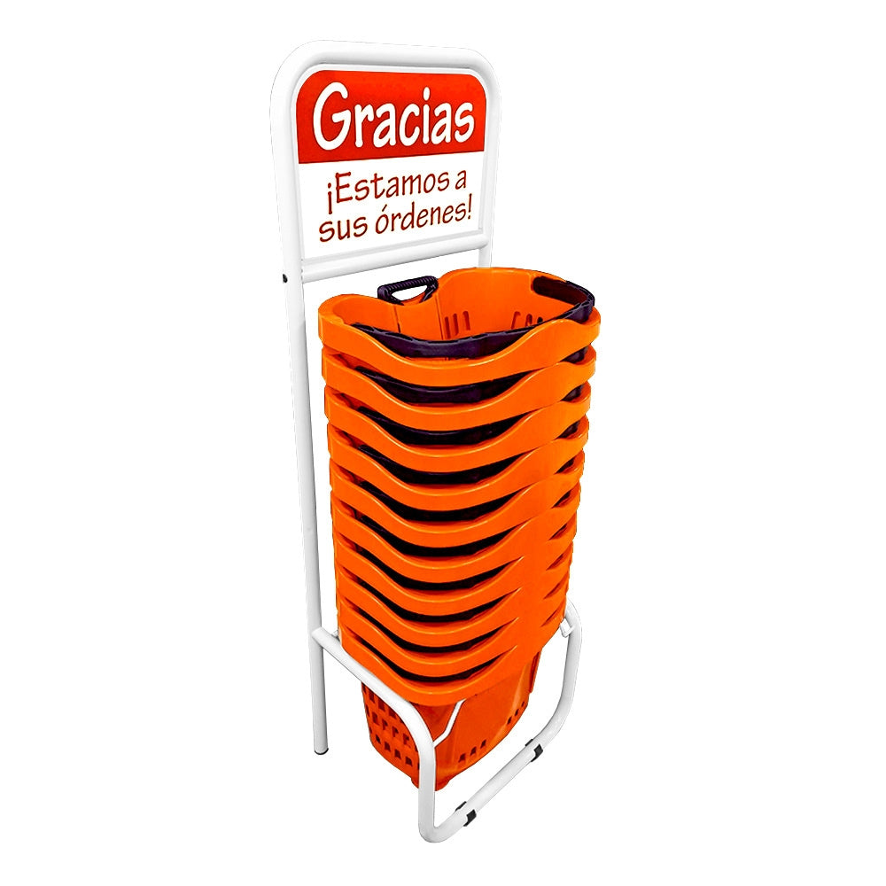 10 Eurocanastillas + Rack Organizador