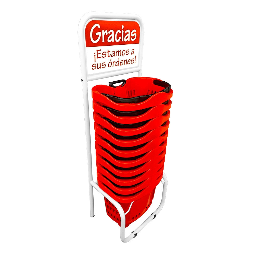 10 Eurocanastillas + Rack Organizador
