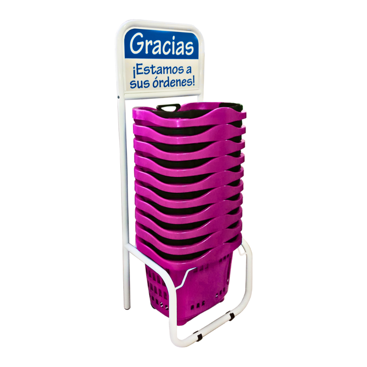 10 Eurocanastillas + Rack Organizador