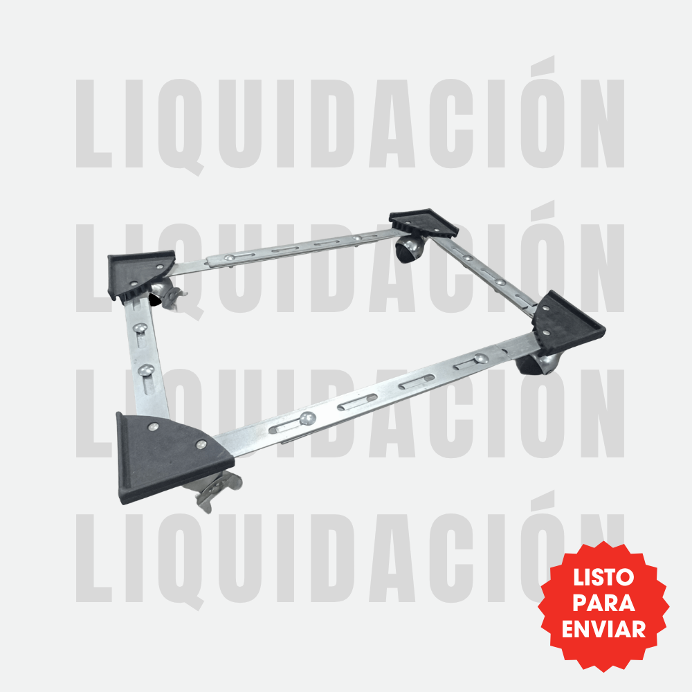 Set base + 4 contenedores de plástico Crystal Clear - Liquidación