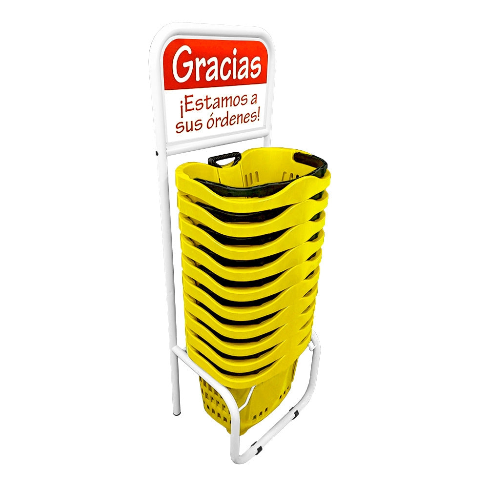 10 Eurocanastillas + Rack Organizador