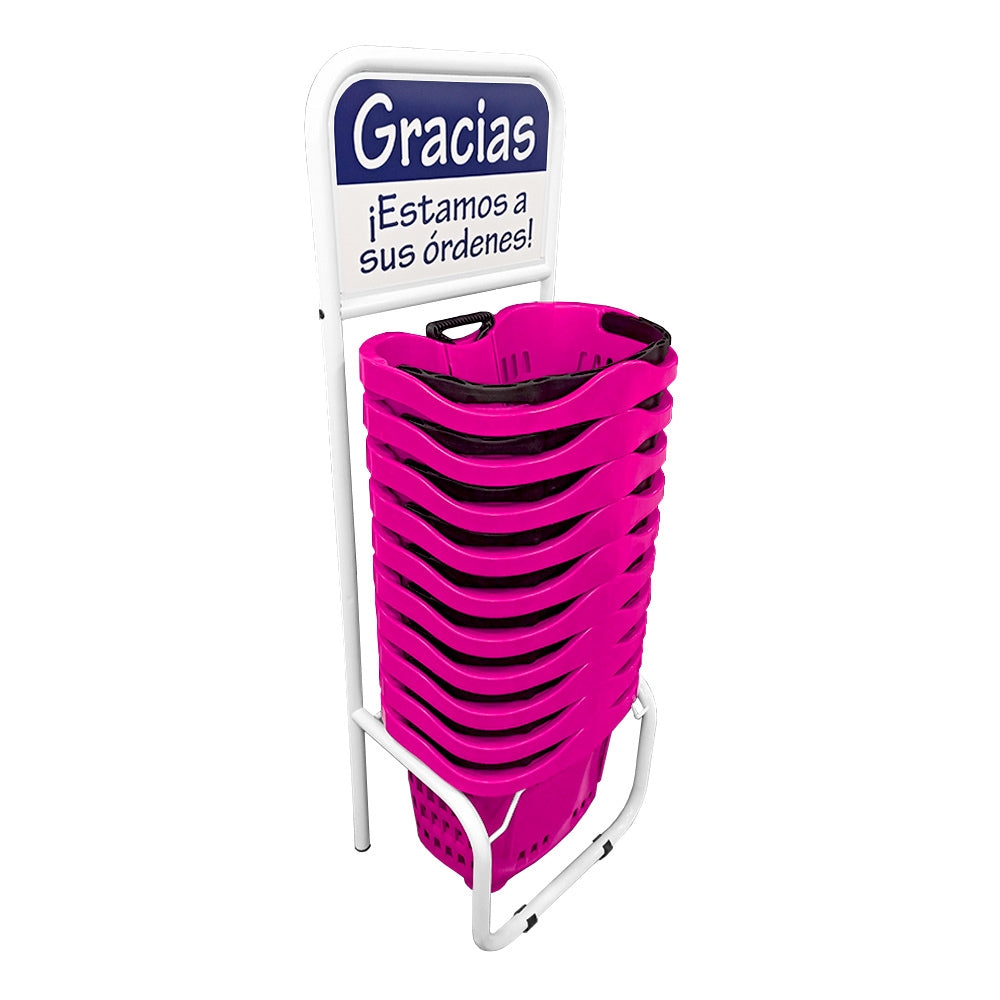 10 Eurocanastillas + Rack Organizador