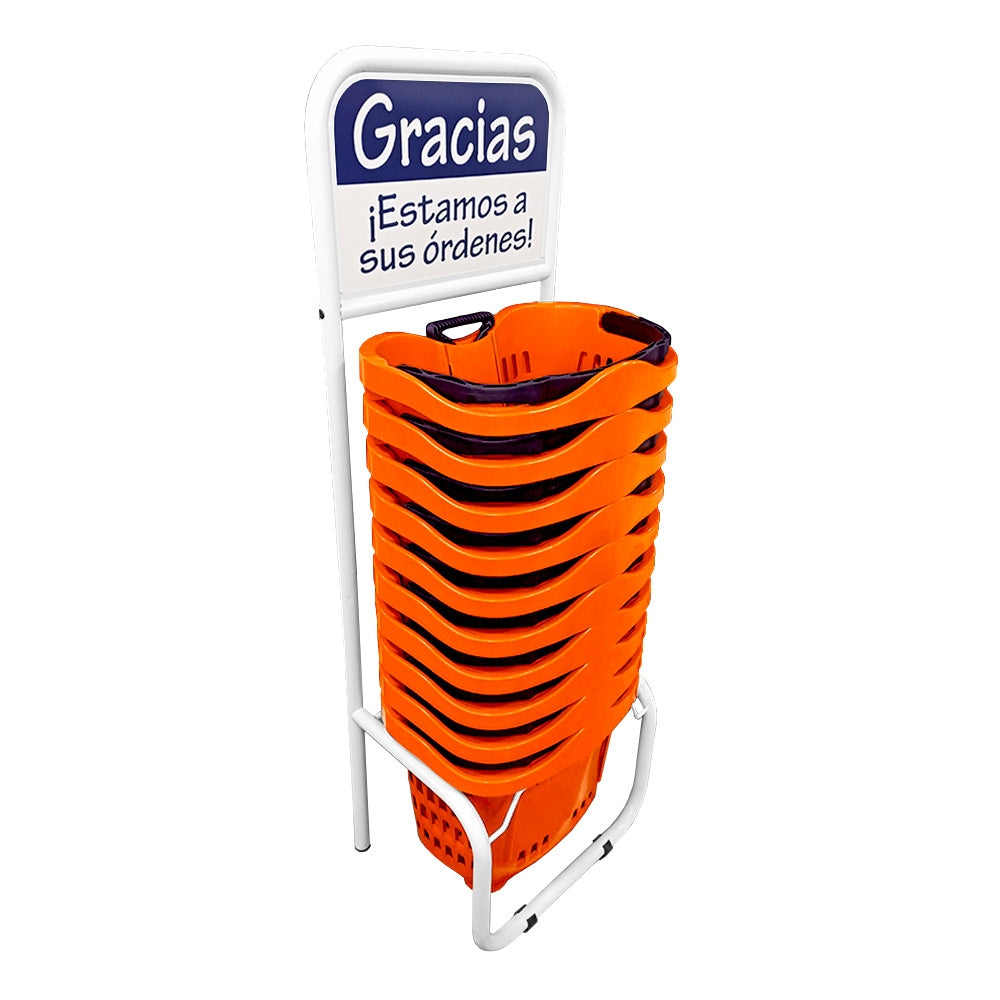 10 Eurocanastillas + Rack Organizador