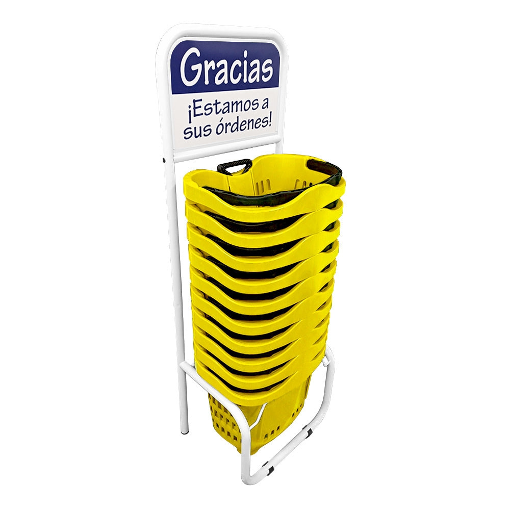 10 Eurocanastillas + Rack Organizador