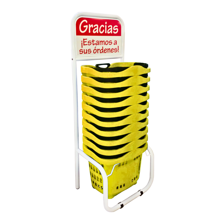 10 Eurocanastillas + Rack Organizador