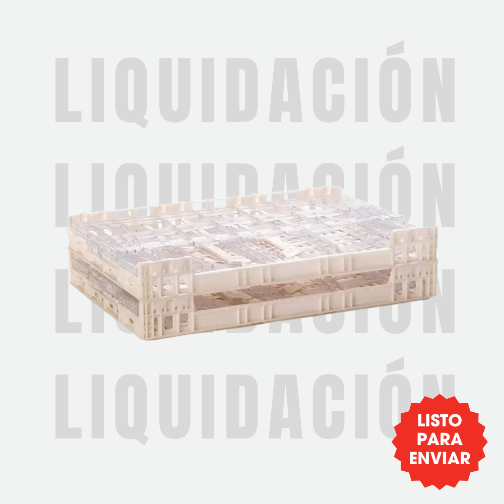 Contenedor plástico Crystal Clear 32 cm - Liquidación