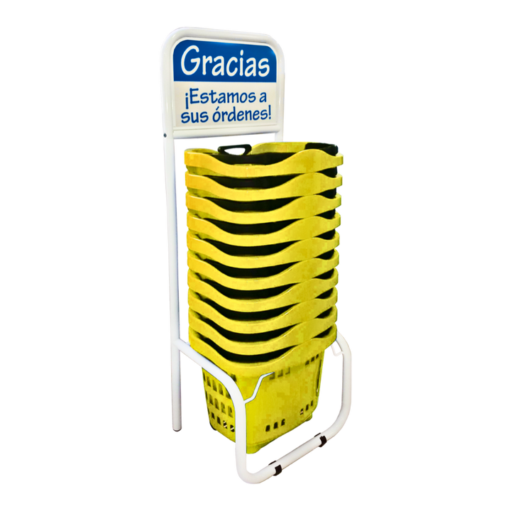 10 Eurocanastillas + Rack Organizador