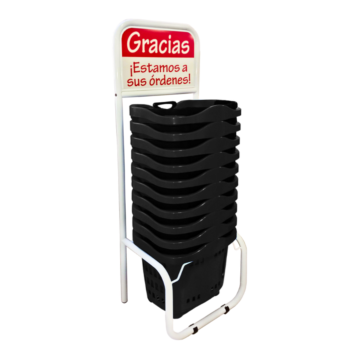 10 Eurocanastillas + Rack Organizador