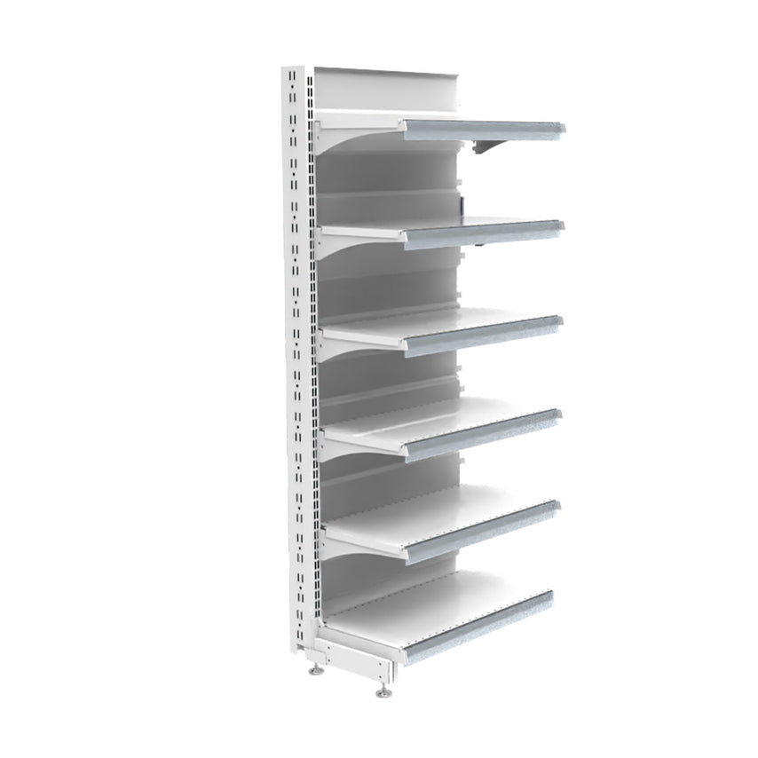 Góndola CAEM alto 143 frente 66 cm blanco