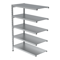 Estantería UNIZINC alto 180 o 202 cm con 5 niveles