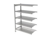 Estantería UNIZINC alto 180 o 202 cm con 5 niveles