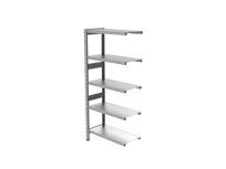 Estantería UNIZINC alto 180 o 202 cm con 5 niveles