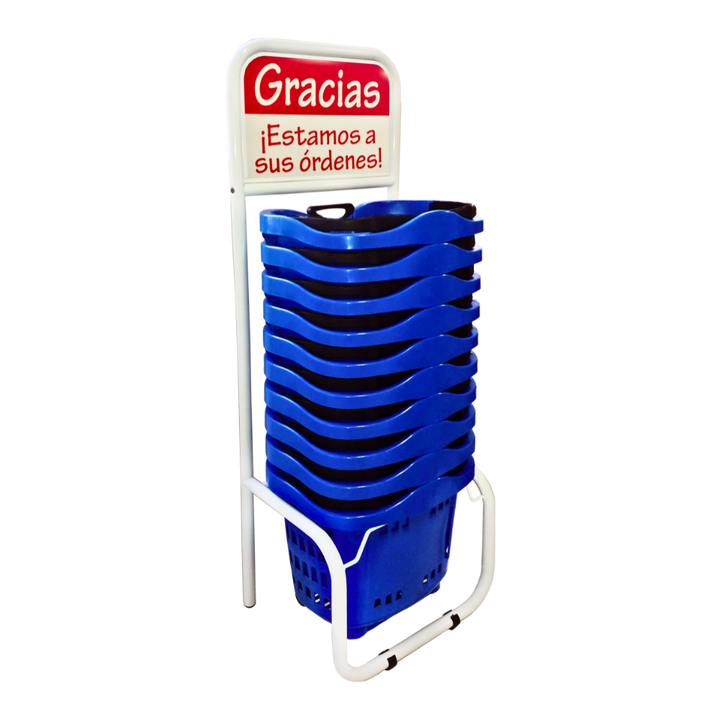 10 Eurocanastillas + Rack Organizador