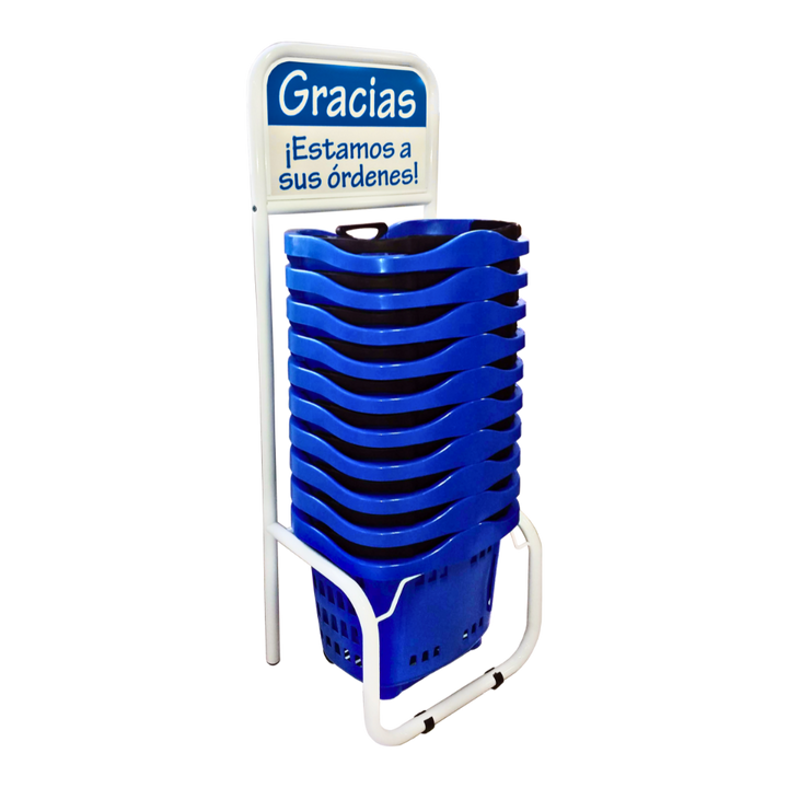 10 Eurocanastillas + Rack Organizador