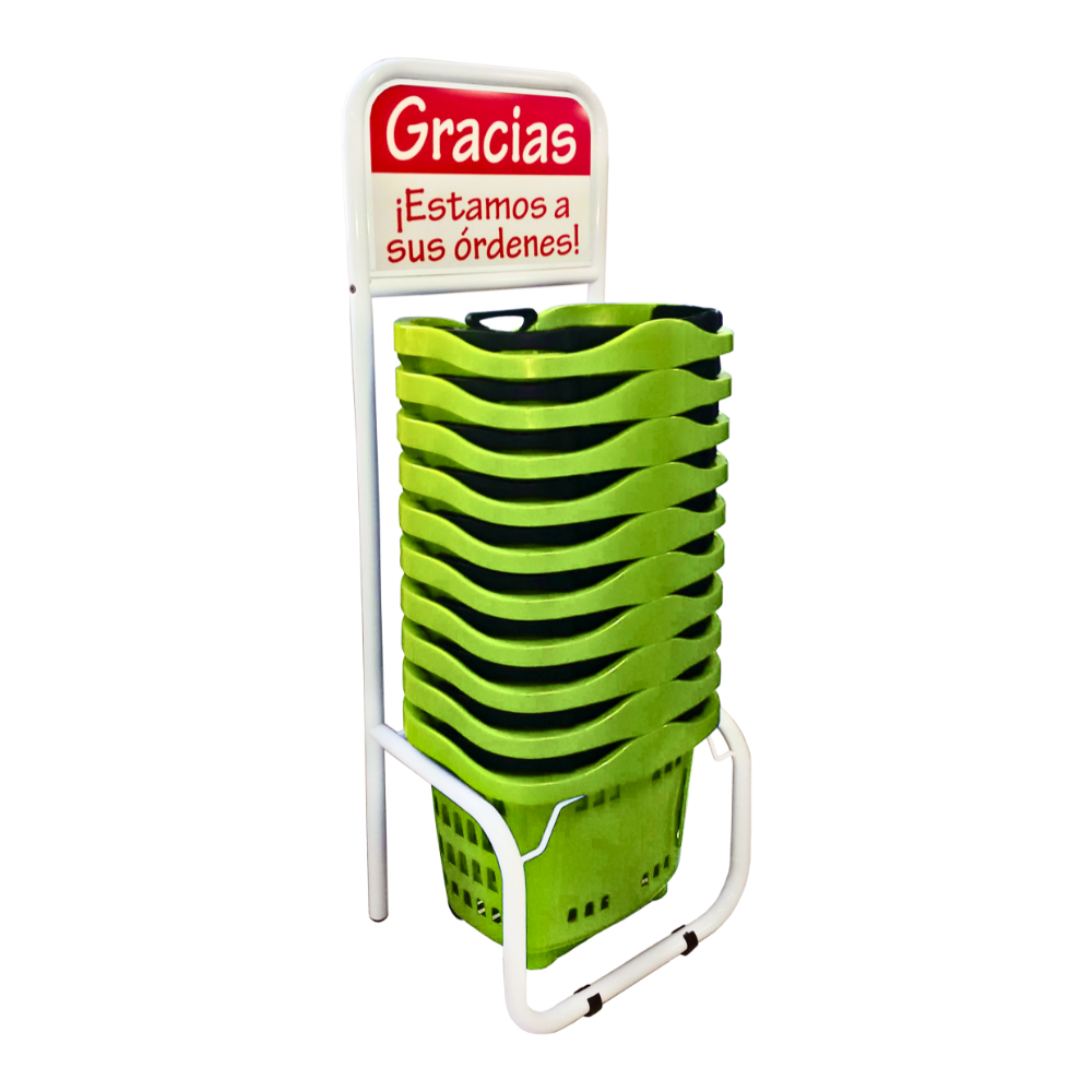 10 Eurocanastillas + Rack Organizador