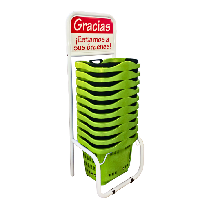 10 Eurocanastillas + Rack Organizador