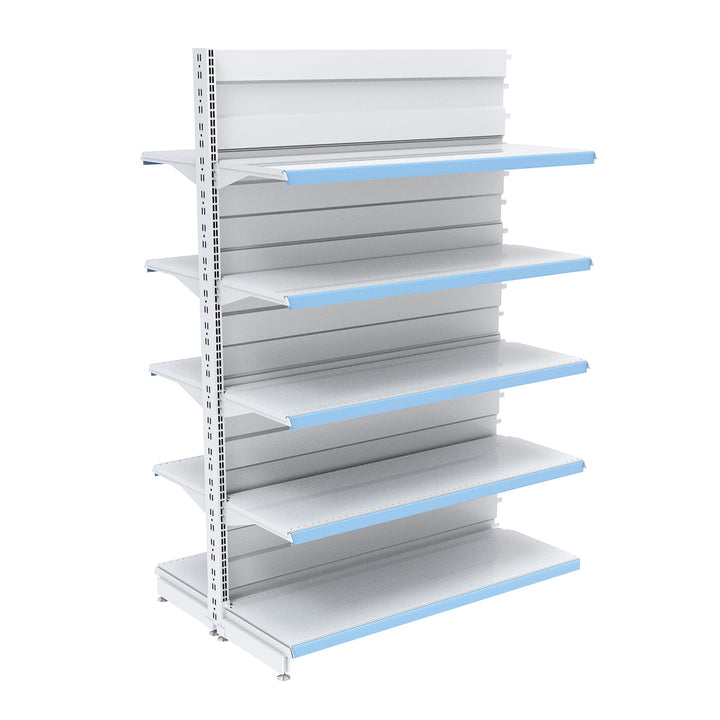 Góndola central CAEM alto 183 cm blanco