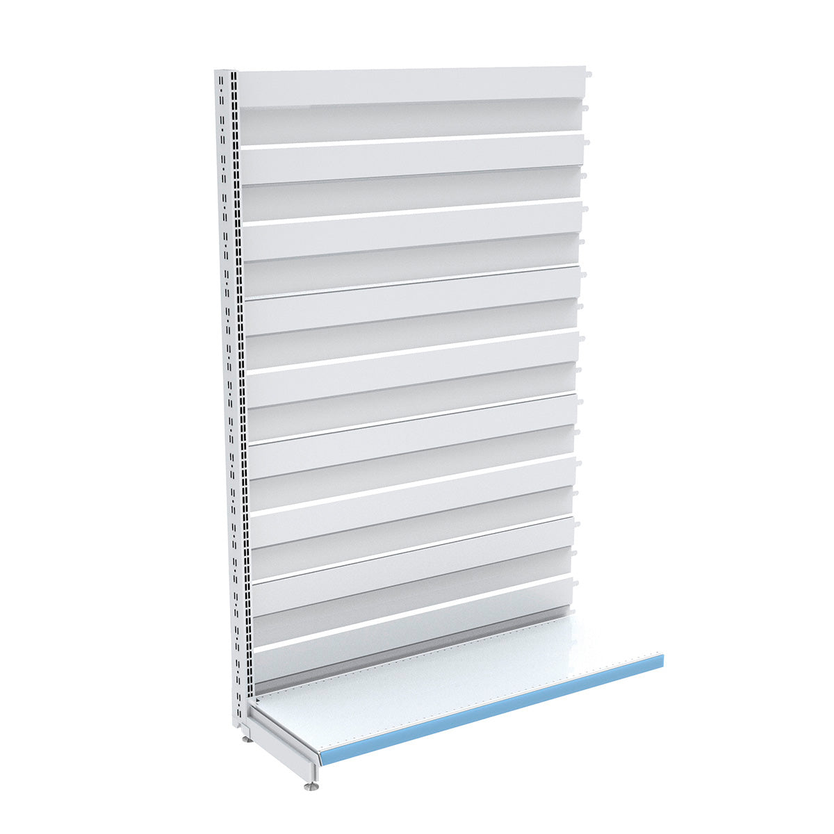 Góndola de pared CAEM alto 183 cm blanco