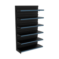 Góndola de pared CAEM alto 203 cm negro