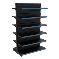Góndola central CAEM alto 203 cm negro