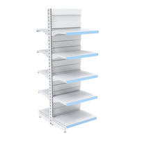 Góndola central CAEM alto 183 cm blanco