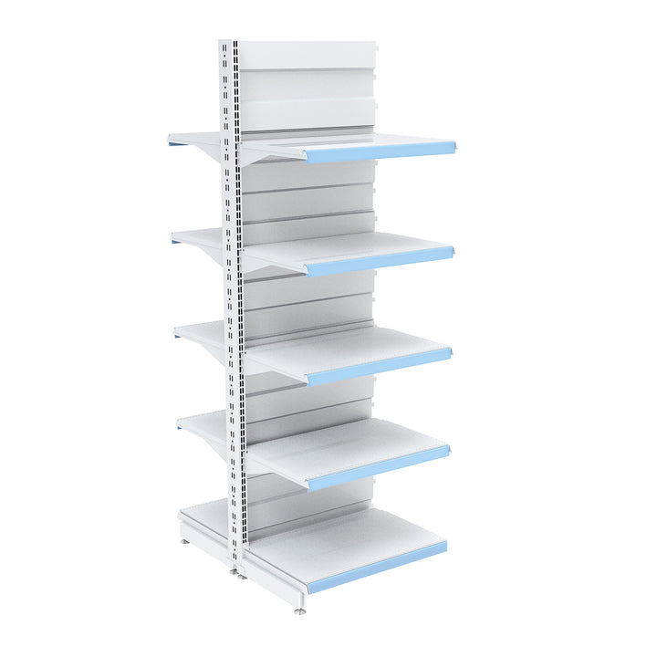Góndola central CAEM alto 183 cm blanco