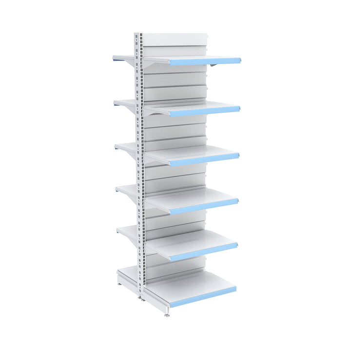 Góndola central CAEM alto 203 cm blanco