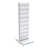 Góndola central CAEM alto 203 cm blanco