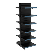 Góndola central CAEM alto 203 cm negro
