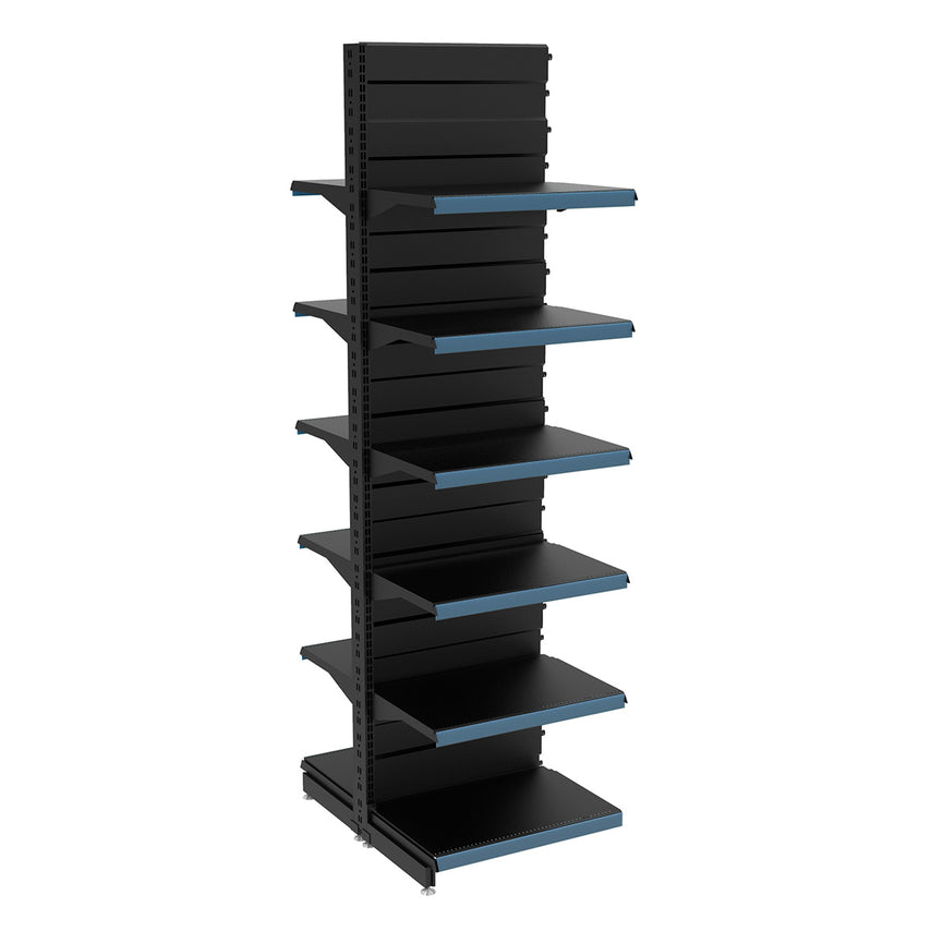 Góndola central CAEM alto 223 cm negro