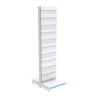 Góndola central CAEM alto 223 cm blanco