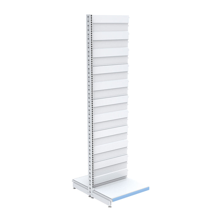 Góndola central CAEM alto 223 cm blanco