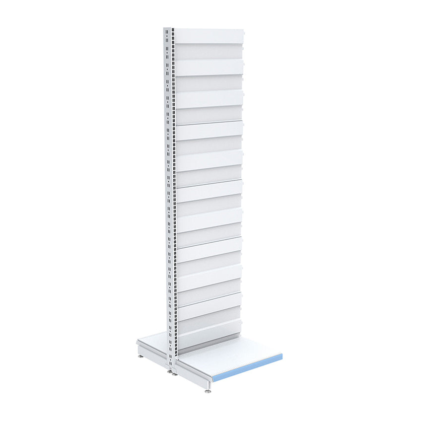 Góndola central CAEM alto 223 cm blanco