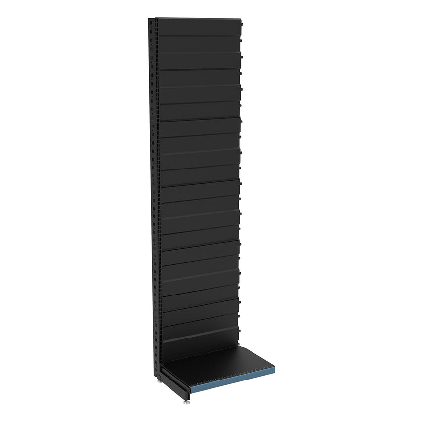 Góndola de pared CAEM alto 223 cm negro