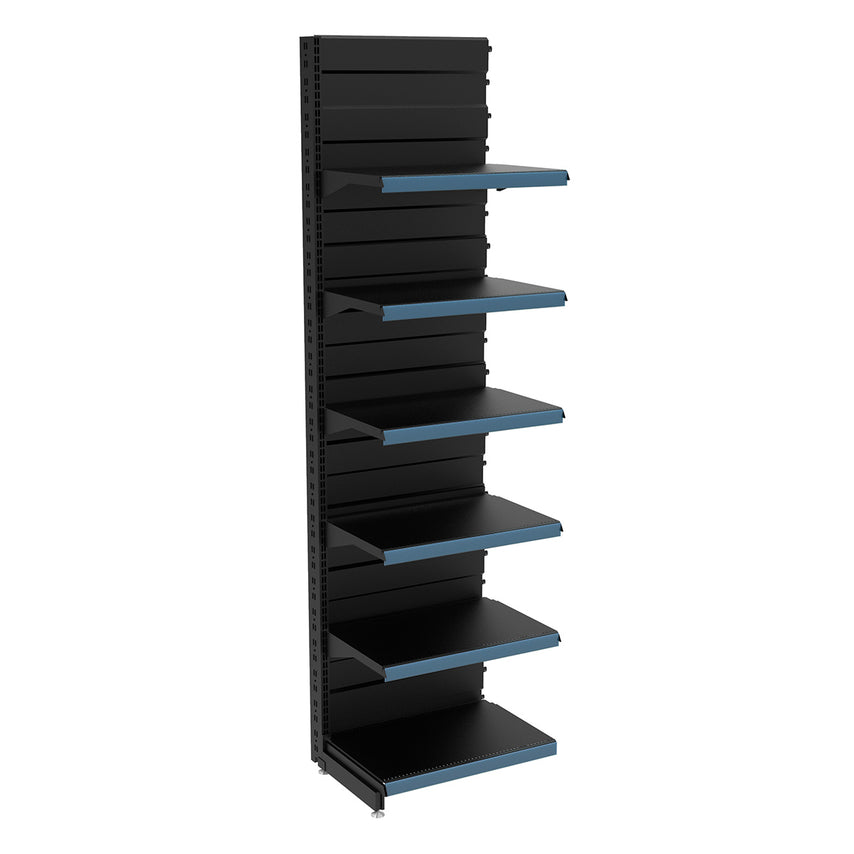 Góndola de pared CAEM alto 223 cm negro