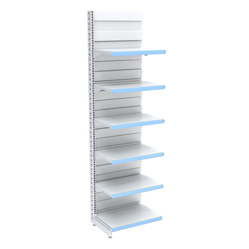 Góndola de pared CAEM alto 223 cm blanco