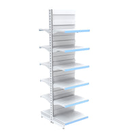 Góndola central CAEM alto 223 cm blanco