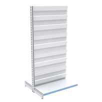Góndola central CAEM alto 183 cm blanco
