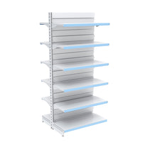 Góndola central CAEM alto 203 cm blanco