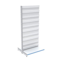 Góndola central CAEM alto 203 cm blanco