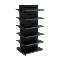 Góndola central CAEM alto 203 cm negro