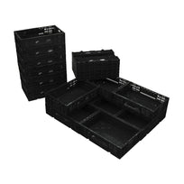 Caja plegable de plástico reutilizable y multiusos