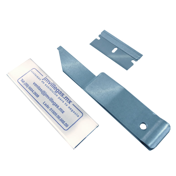Cutter plano metálico - Paquete 12 pz